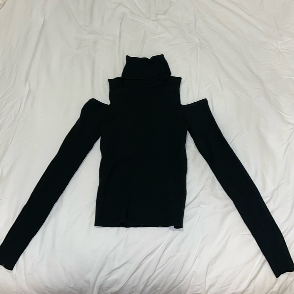 A.L.C Mervyn Cold Shoulder Turtleneck